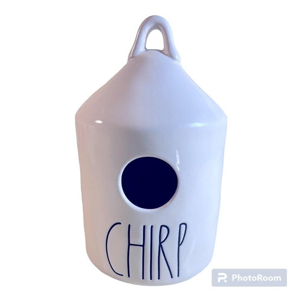 Rae Dunn CHIRP birdhouse